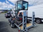 Bobcat E27Z + Remorque + 3 Godets + Marteau BRH Hydraulique Mini pelle 2,7T