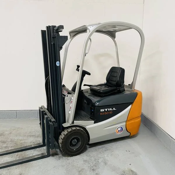 Chariot-Electrique-1500kg-Triplex-4320mm-Still-RX50-151 Chariot Élévateur Électrique Still RX50-15 – 1500 kg | Triplex 4320 mm – Image 1