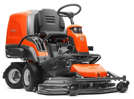 PL.webp Tondeuse autoportée à coupe frontale HUSQVARNA RC318T – Image 1