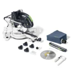 Scie à onglet radiale sans fil FESTOOL KSC 60 EB Basic Solo